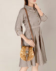 American Darling Crossbody Hair-On Genuine Leather Women Bag Western Handbag Purse