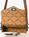 American Darling Small Crossbody Hair On Genuine Leather Women Bag Western Handbag Purse