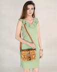 American Darling Small Crossbody Hair On Genuine Leather Women Bag Western Handbag Purse