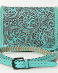 American Darling Cross Body I Hand Tooled Genuine Leather Women Bag Western Handbag Purse