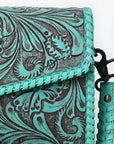 American Darling Hand Tooled Genuine Leather Women Bag Western Handbag Purse