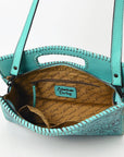 American Darling Clutch Hand Tooled Genuine Leather women bag western handbag purse