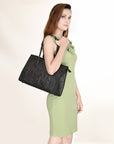 OHLAY KBG319A TOTE Hand Tooled Genuine Leather women bag western handbag purse