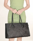 OHLAY KBG319A TOTE Hand Tooled Genuine Leather women bag western handbag purse