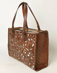 OHLAY KBG322A TOTE Hand Tooled Genuine Leather women bag western handbag purse