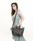OHLAY KBG324A TOTE Hand Tooled Genuine Leather women bag western handbag purse