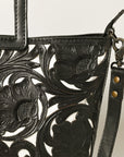 OHLAY KBG324A TOTE Hand Tooled Genuine Leather women bag western handbag purse