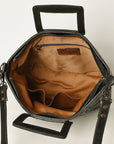 OHLAY KBG324A TOTE Hand Tooled Genuine Leather women bag western handbag purse
