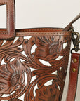 OHLAY KBG324C TOTE Hand Tooled Genuine Leather women bag western handbag purse