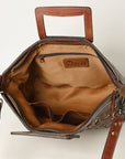 OHLAY KBG324C TOTE Hand Tooled Genuine Leather women bag western handbag purse