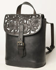 OHLAY KBG330 Backpack Hand Tooled Genuine Leather women bag western handbag purse