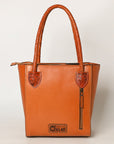 OHLAY KBG338B TOTE Hand Tooled Genuine Leather women bag western handbag purse