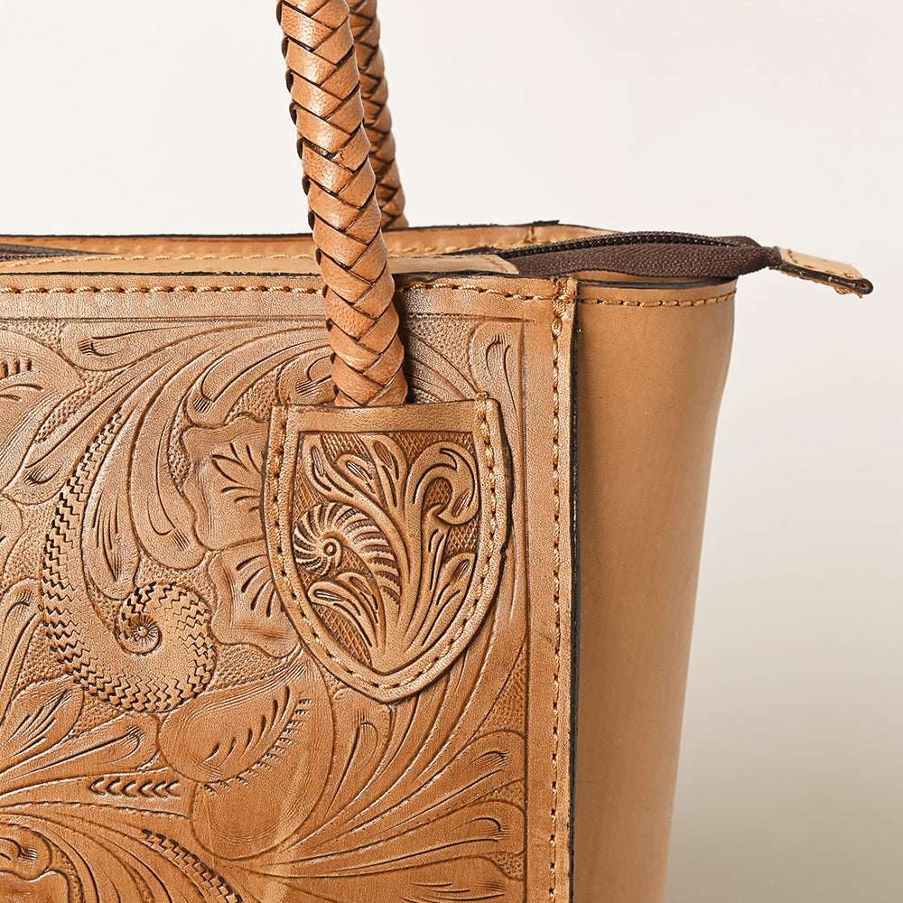 OHLAY KBG338C TOTE Hand Tooled Genuine Leather women bag western handbag purse