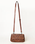OHLAY WALLET Hand Tooled  Genuine Leather women bag western handbag purse