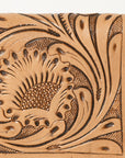 OHLAY WALLET Hand Tooled  Genuine Leather women bag western handbag purse
