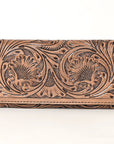 OHLAY Wallet Hand Tooled Genuine Leather Women Bag Western Handbag Purse | Womens Handbags |Leather Belt for Summer