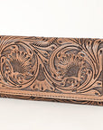 OHLAY Wallet Hand Tooled Genuine Leather Women Bag Western Handbag Purse | Womens Handbags |Leather Belt for Summer
