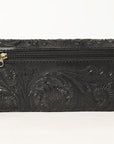 OHLAY WALLET Hand Tooled  Genuine Leather women bag western handbag purse
