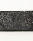OHLAY WALLET Hand Tooled  Genuine Leather women bag western handbag purse