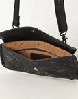 OHLAY WALLET Hand Tooled  Genuine Leather women bag western handbag purse
