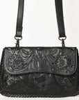 OHLAY WALLET Hand Tooled  Genuine Leather women bag western handbag purse