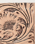OHLAY WALLET Hand Tooled  Genuine Leather women bag western handbag purse