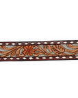 American Darling Beautifully Hand Tooled Genuine American Leather Belt Men and  Women