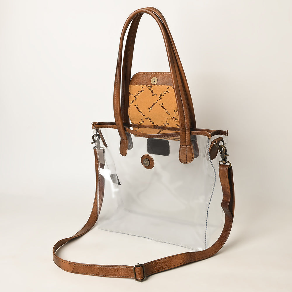 American Darling Hand Tooled Genuine Leather Women Bag Western Handbag Purse