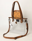 American Darling Hand Tooled Genuine Leather Women Bag Western Handbag Purse