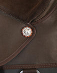 Hilason Horse Trail Pleasure Endurance Synthetic Saddle Brown