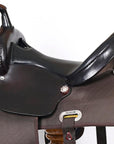 Hilason Horse Trail Pleasure Endurance Synthetic Saddle Brown