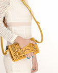 American Darling Clutch Hand Tooled Genuine Leather Women Bag Western Handbag Purse