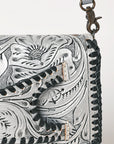 American Darling Clutch Hand Tooled Genuine Leather Women Bag Western Handbag Purse