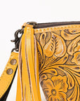 American Darling Hand Tooled Genuine Leather Women Bag Western Handbag Purse