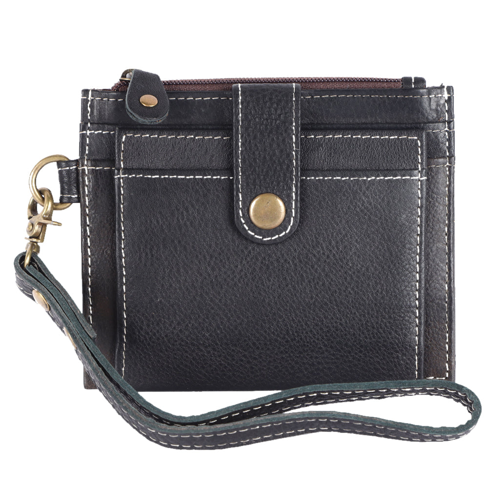 Never Mind Nmbgm133E Wallet Vintage Handmade Genuine Cowhide Leather Women Bag Western Handbag Purse