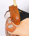 Western Horse Saddle American Leather Flex Trail Barrel Hilason
