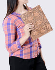 ADBG1243 American Darling Hand Tooled Genuine Leather Women Bag Western Handbag Purse