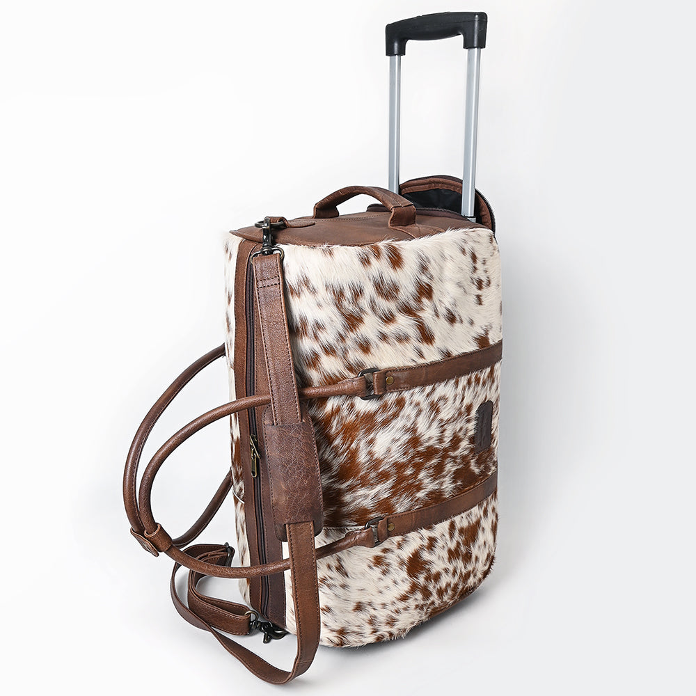 American Darling Duffel Hair On Genuine Leather Women Bag Western Handbag Purse