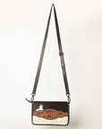 American Darling Cross Body I Hand Tooled Hair-On Genuine Leather Women Bag Western Handbag Purse