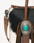 American Darling ADBG1091A Tote Hair-On Genuine Leather women bag western handbag purse