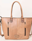 American Darling Hand Tooled Genuine Leather Women Bag Western Handbag Purse