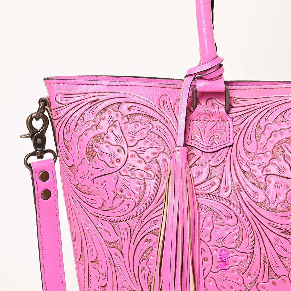 American Darling Hand Tooled Genuine Leather Women Bag Western Handbag Purse