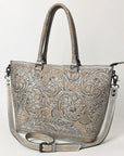 American Darling Hand Tooled Genuine Leather Women Bag Western Handbag Purse