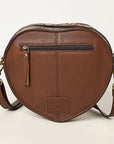 American Darling ADBGA425 Hand Tooled Genuine Leather Women Bag Western Handbag Purse