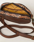 American Darling ADBGA425 Hand Tooled Genuine Leather Women Bag Western Handbag Purse