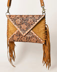 ADBGA434 American Darling Hand Tooled Genuine Leather Women Bag Western Handbag Purse