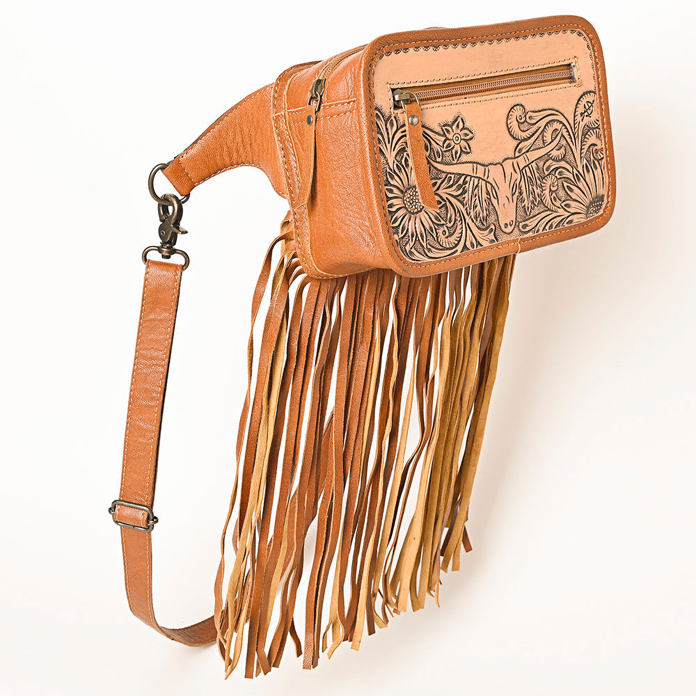 American Darling ADBG1247 Hand Tooled Genuine Leather Women Bag Western Handbag Purse
