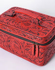 American Darling Jewelry Case Hand Tooled Genuine Leather Women Bag Western Handbag Purse