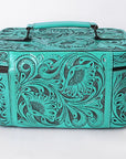 American Darling Jewelry Case Hand Tooled Genuine Leather Women Bag Western Handbag Purse