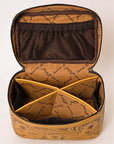 American Darling Jewelry Case Hand Tooled Genuine Leather Women Bag Western Handbag Purse